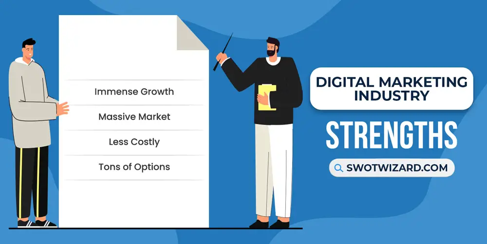 strengths of digital marketing industry